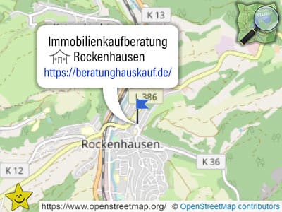 Karte und Gebiet der Immobilienkaufberatung in Rockenhausen